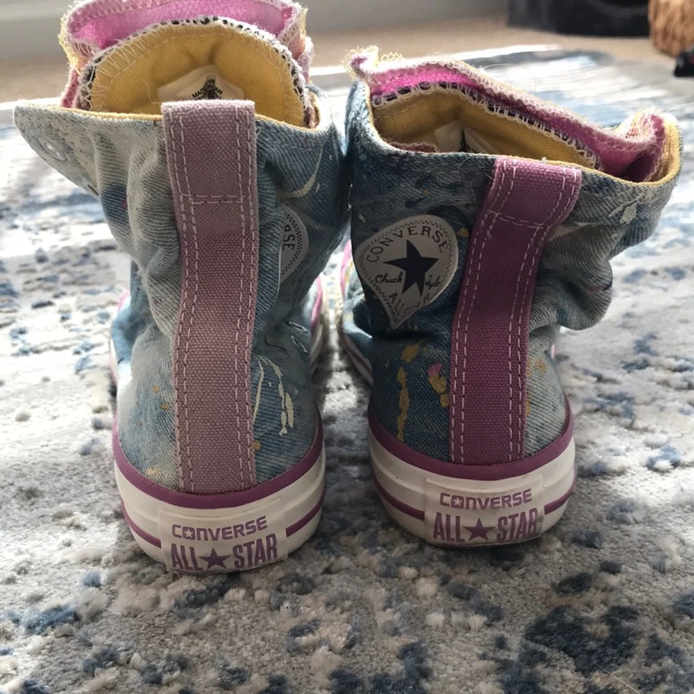 Girls high top converse‎